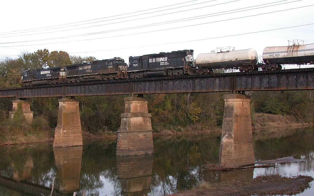 NB across the Ocmulgee river